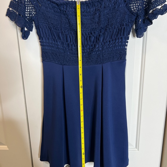 Size xs crochet pattern royal blue Francesca’s dress - Picture 7 of 10